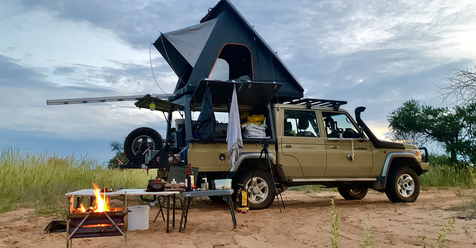 Car Rental Uganda With Roof-top Tents