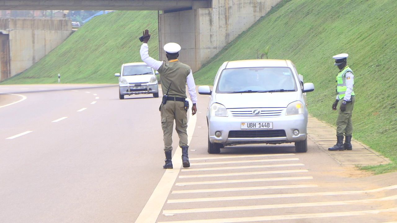 Speed limit enforcement on Entebbe Expressway